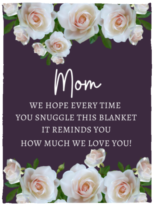 MOM ROSE BLANKET | MOTHER'S DAY GIFT