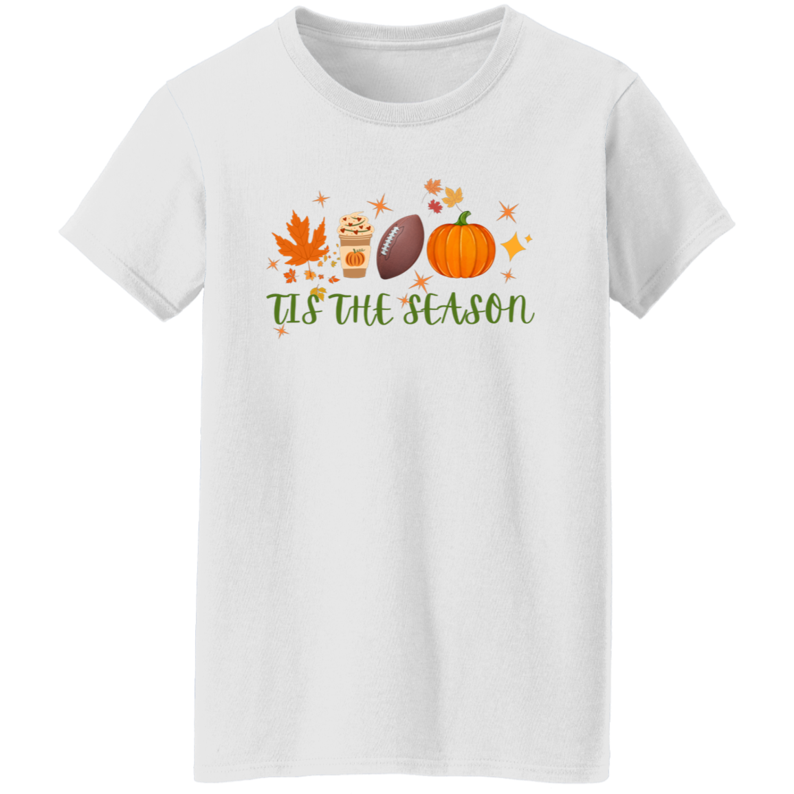 Ladies' 5.3 oz. T-Shirt | Tis The Season | Fall T-Shirt