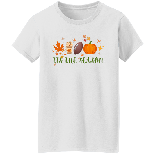 Ladies' 5.3 oz. T-Shirt | Tis The Season | Fall T-Shirt