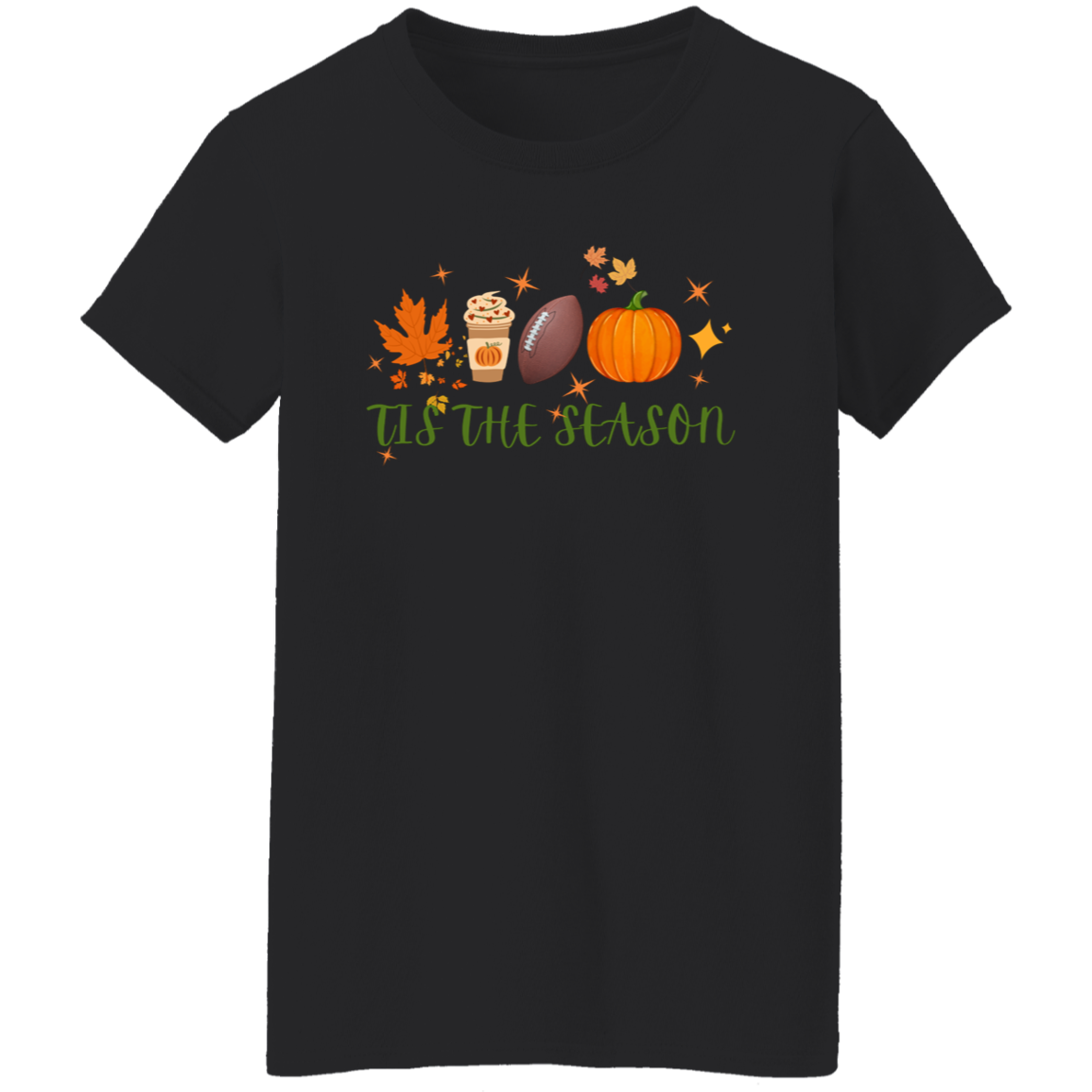 Ladies' 5.3 oz. T-Shirt | Tis The Season | Fall T-Shirt