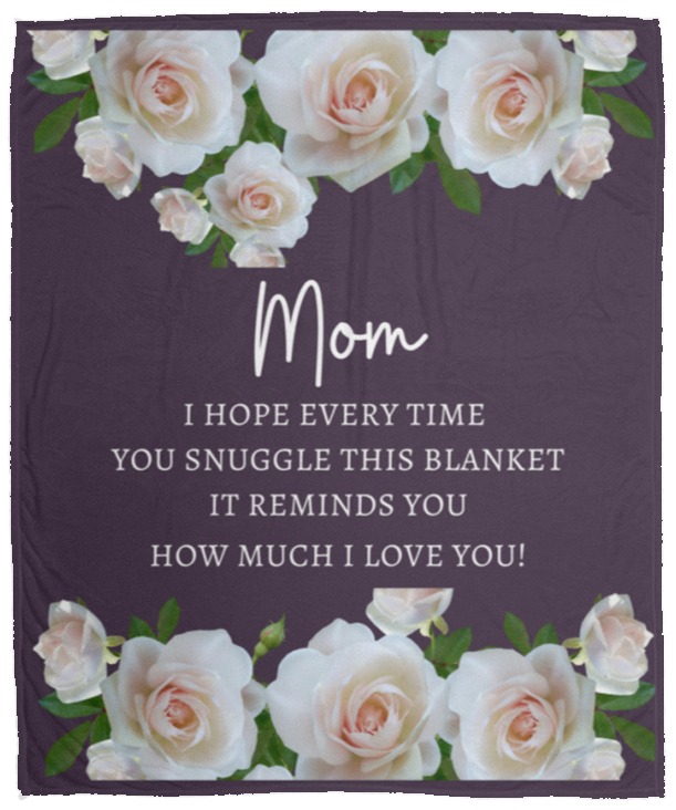 MOM ROSE BLANKET | MOTHER'S DAY GIFT