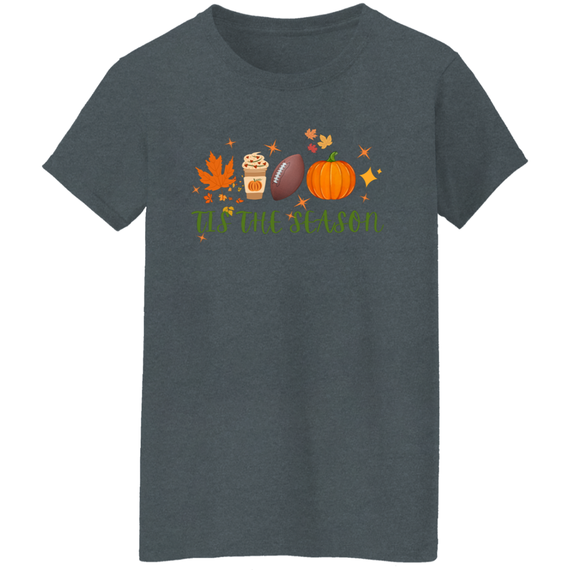 Ladies' 5.3 oz. T-Shirt | Tis The Season | Fall T-Shirt