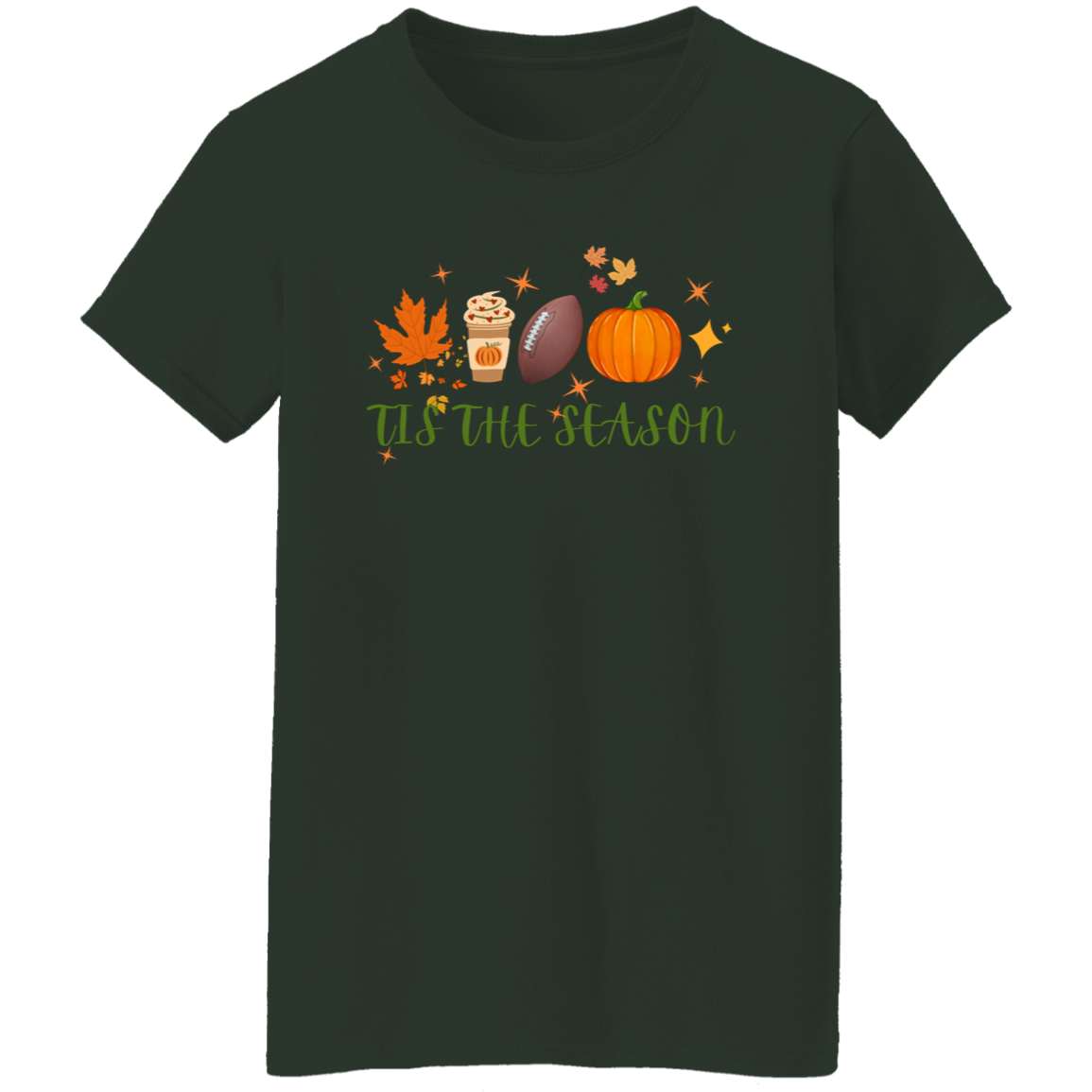 Ladies' 5.3 oz. T-Shirt | Tis The Season | Fall T-Shirt