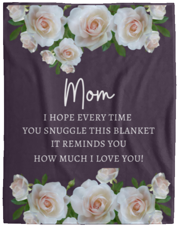 MOM ROSE BLANKET | MOTHER'S DAY GIFT