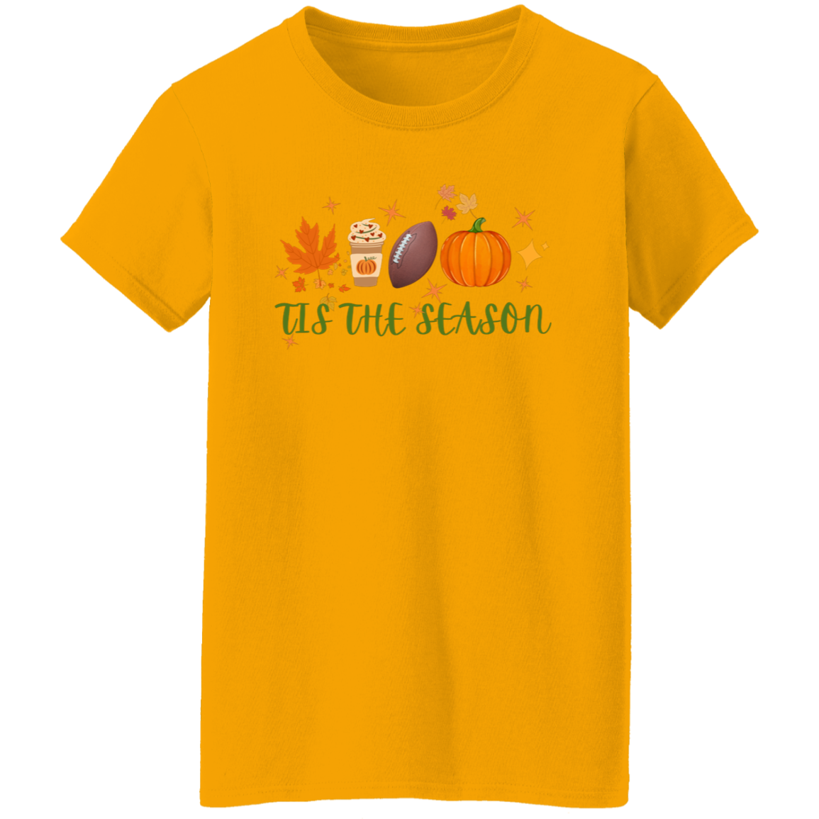 Ladies' 5.3 oz. T-Shirt | Tis The Season | Fall T-Shirt