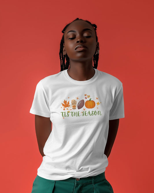 Ladies' 5.3 oz. T-Shirt | Tis The Season | Fall T-Shirt