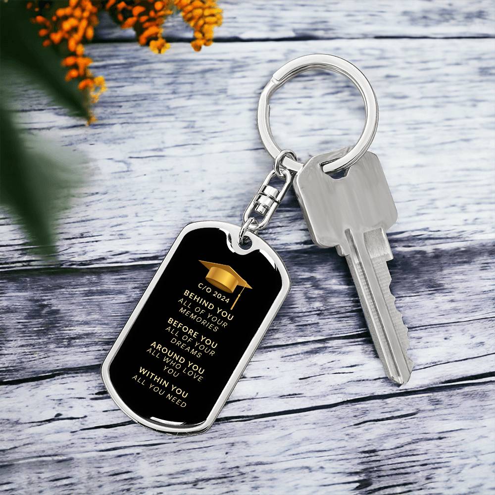 Graduation Keychain | Class of 2025 | Gift for Graduate