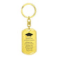 Graduation Keychain | Class of 2025 | Gift for Graduate