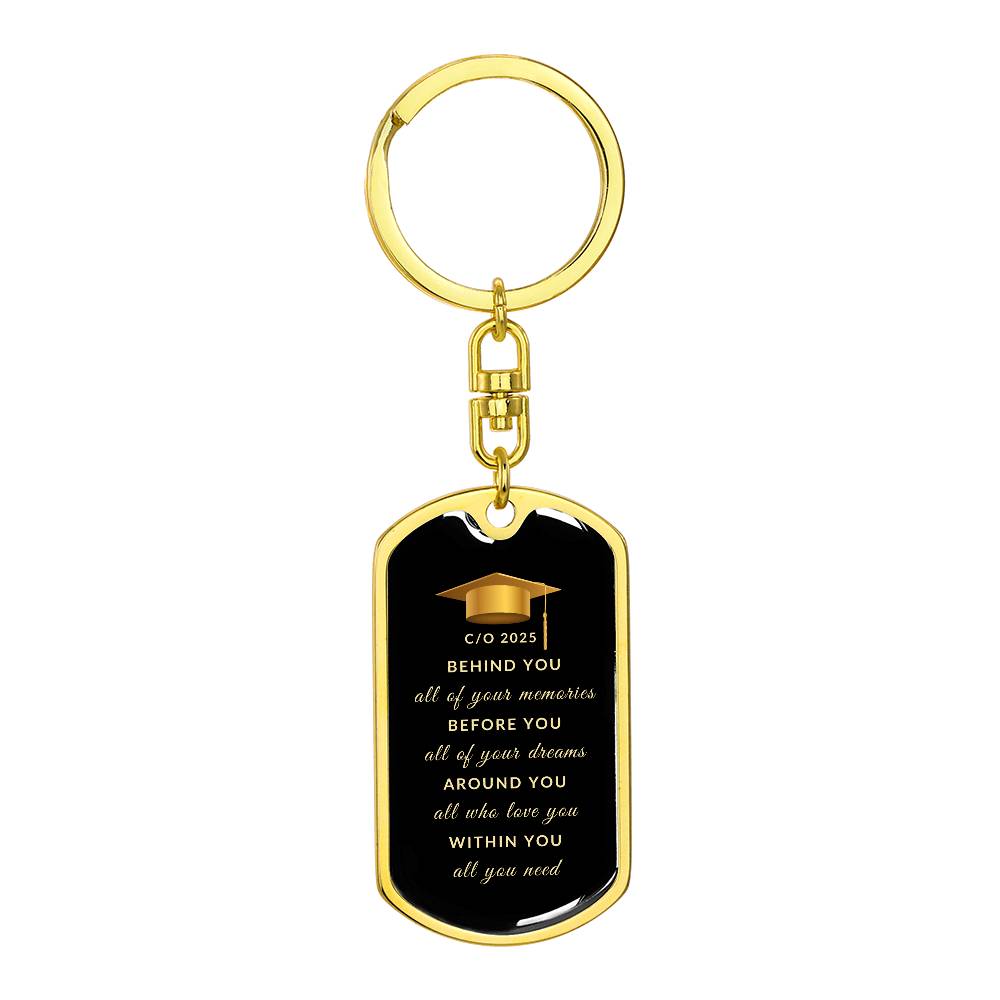 Graduation Keychain | Class of 2025 | Gift for Graduate