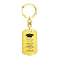 Class of 2025 Keychain |  High Quality Surgical Steel | Graduation Gift