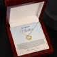 To My Amazing Mom from Son | Love Knot Necklace