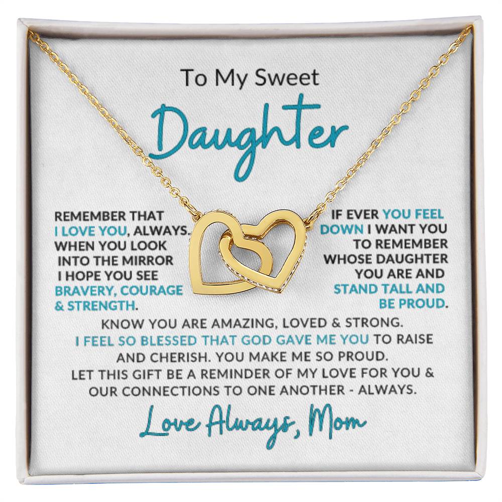 Interlocking Hearts | Special Gift to Daughter from Mom