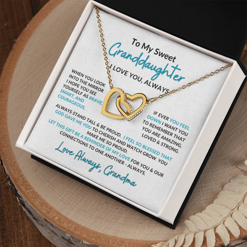 Interlocking Hearts | Gift to Grandaughter from Grandma