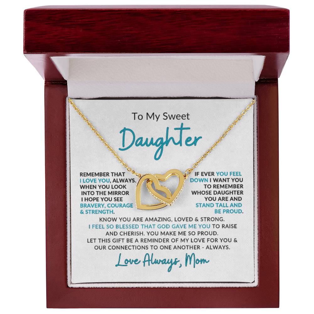 Interlocking Hearts | Special Gift to Daughter from Mom