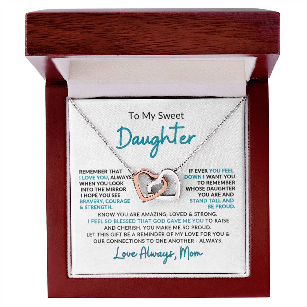 Interlocking Hearts | Special Gift to Daughter from Mom