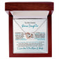 Interlocking Hearts | To Bonus Duaghter | I Love You to the Moon & Back