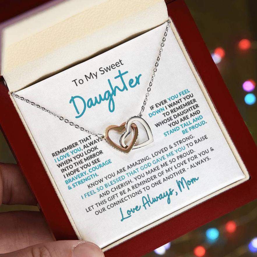 Interlocking Hearts | Special Gift to Daughter from Mom