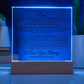 To My Amazing Dad | Acrylic LED Lamp