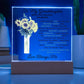Special Unique Gift For Granddaughter | LED Acrylic Plaque