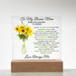 Special Gift For Bonus Mom | LED Acrylic Plaque