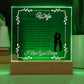 One Wish To My Wife | LED Acrylic Lamp