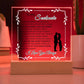One Wish To My Soulmate | LED Acrylic Lamp