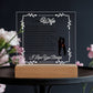 One Wish To My Wife | LED Acrylic Lamp