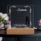 One Wish To My Soulmate | LED Acrylic Lamp