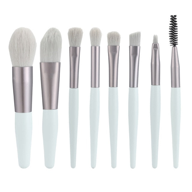 8Pcs Makeup Brushes Set | Professional-Grade Makeup Brush Set