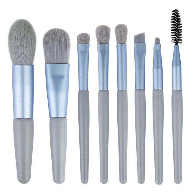 8Pcs Makeup Brushes Set | Professional-Grade Makeup Brush Set